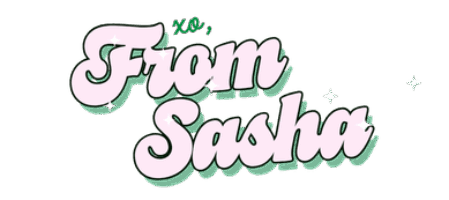 xo, From Sasha Logo